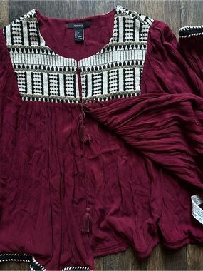 Embroidered Bohemian Blouse